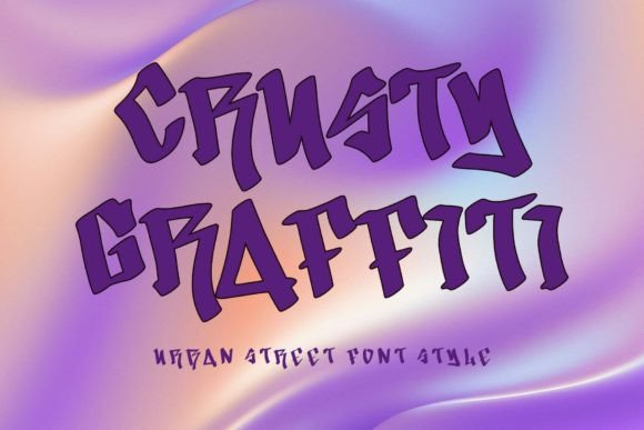 Crusty Graffiti: A Bold Font for Business
