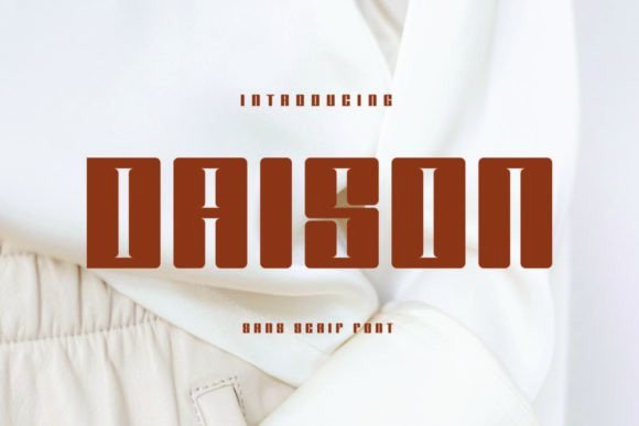 Daison: A Minimalist Sans Serif for Modern Editorial Design