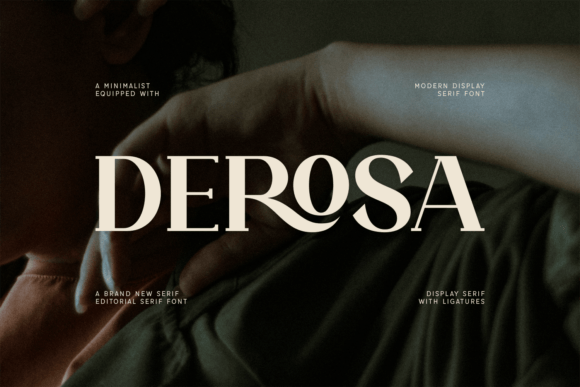 Derosa: A Stylish Serif Font for Business Branding