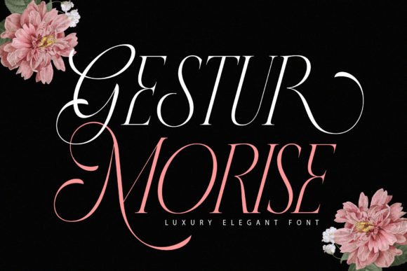 Elevate Web Design with Gesture Morise Serif Font