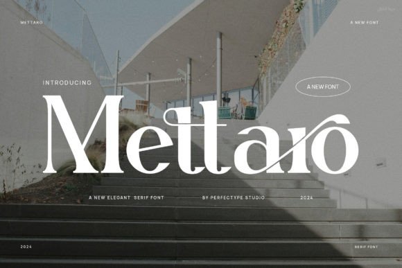 Elevate Web Design with the Mettaro Serif Typeface