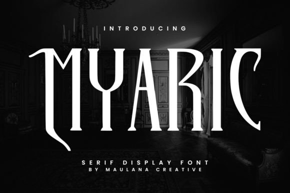 Elevate Your Brand with the Myaric Serif Font
