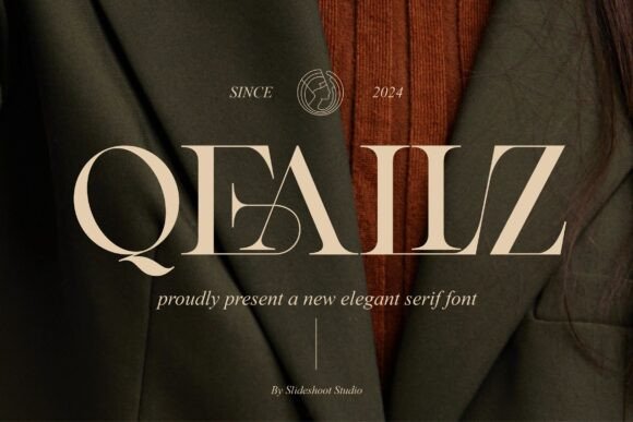 Elevating Brand Identity with the Qealiz Serif Typeface