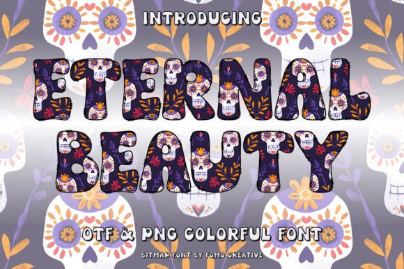 Eternal Beauty: A Color Font for Modern Editorial Design