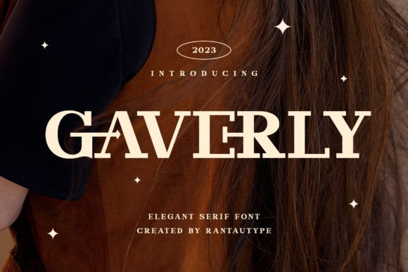 Gaverly: The Serif Font That Elevates Digital Branding
