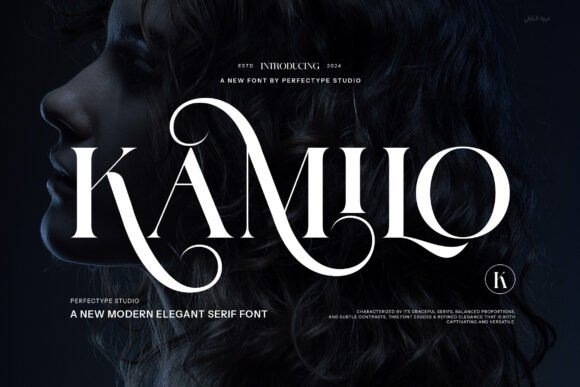Kamilo: A Ligature Serif Font for Stronger Brand Identity