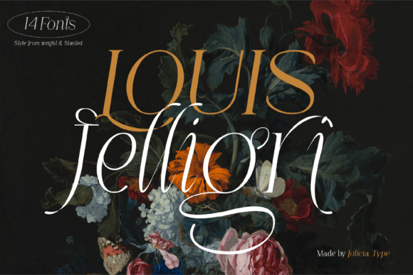 Louis Feligri: A Premium Serif Font for Campaign Design