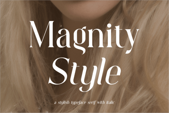 Magnity Style: A Serif Font for Elegant Design