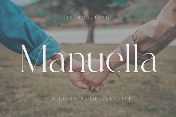 Manuella Font: Elegant Serif for Creative Projects