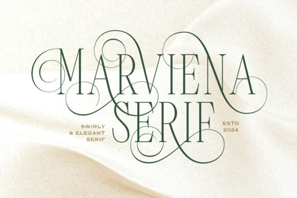 Marviena: A Luxurious Serif for Elegant Design