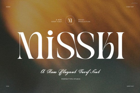 Misski: Elegant Serif Font for Craft Projects