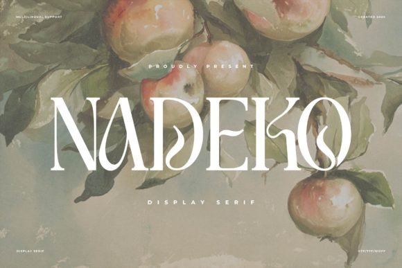 Nadeko Font Review: Elevating Campaign Headlines with Style