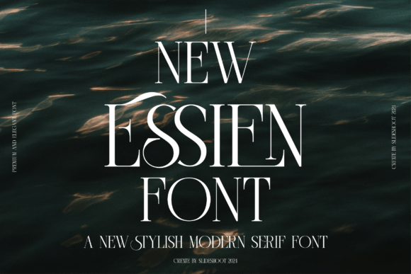 New Essien: A Refined Serif Font for Makers