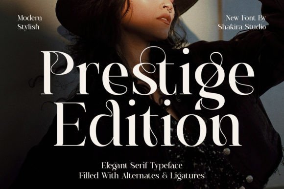 Prestige Edition: A Luxury Serif Font for Branding