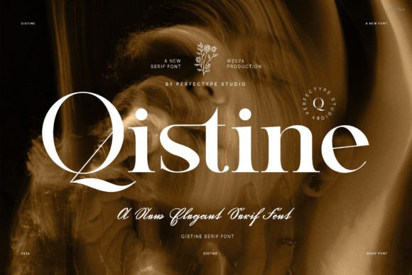 Qistine: A Refined Serif Typeface for Editorial Excellence