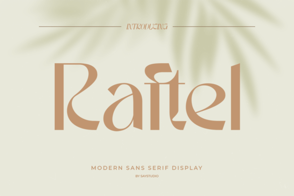 Raftel Typeface Review: Elevating Web Design & Brand Identity