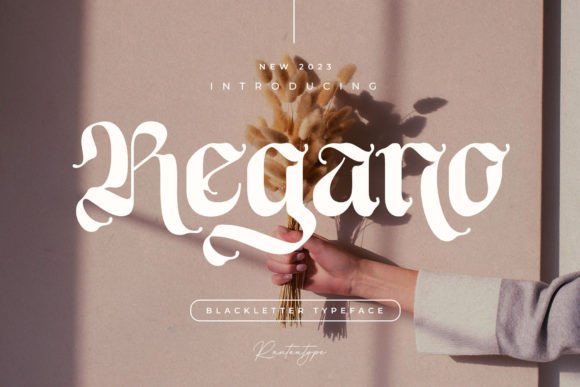 Regano: The Blackletter Font for Bold Brand Identity