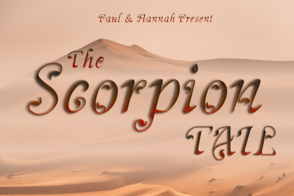 Scorpion Tail Font for Bold Branding