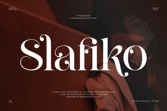 Slafiko: Elegant Serif Font for Marketing