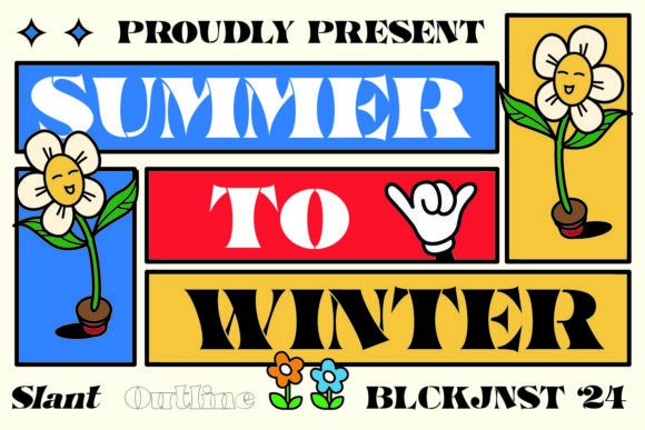 Summer to Winter: A Versatile Serif Font for Crafters