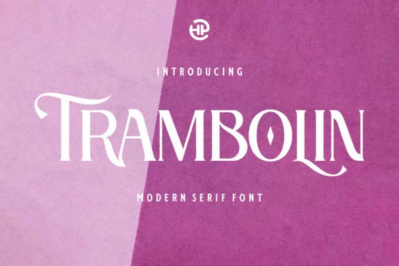 Trambolin: A Serif Font for Branding