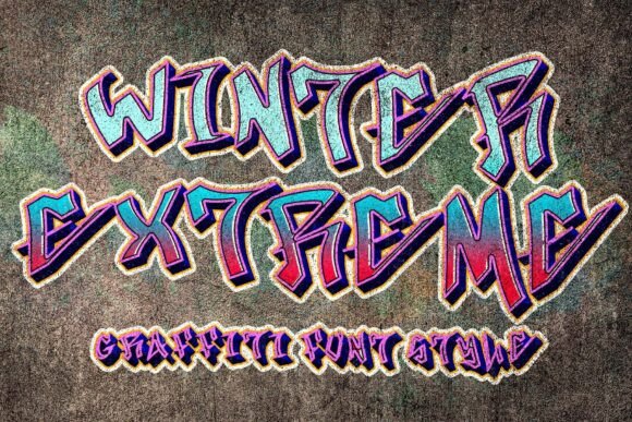 Winter Extreme Font for Creative Projects